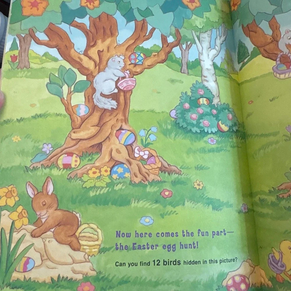 Easter Fun Sticker Stories Hidden Picture Book 75 Reusable Stickers Anna Pomaska